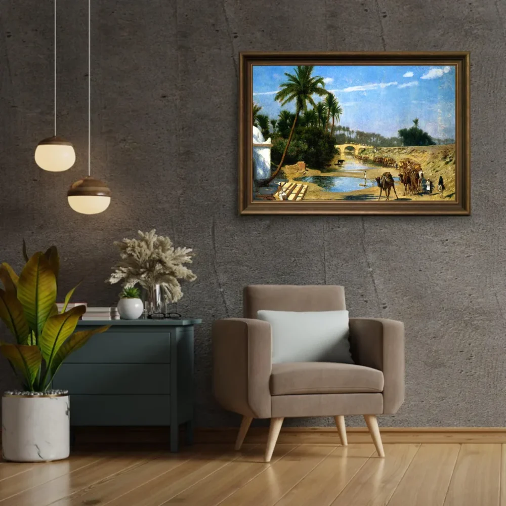 Pintar por números Paisaje con caravana – foto 2