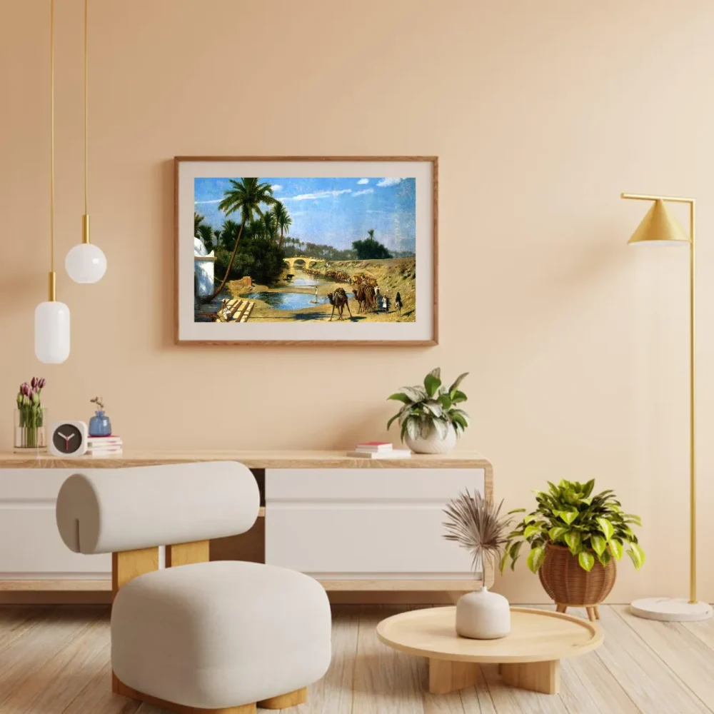 Pintar por números Paisaje con caravana – foto 3