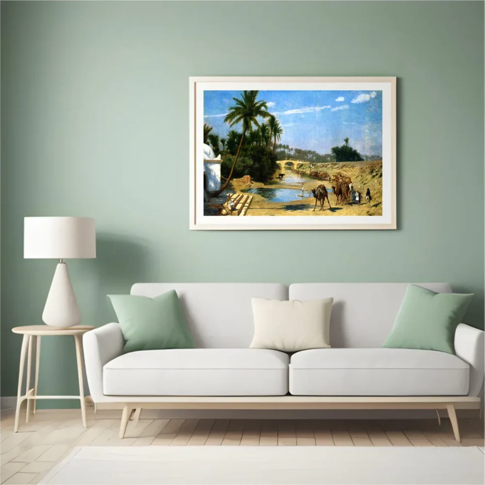 Pintar por números Paisaje con caravana – foto 4