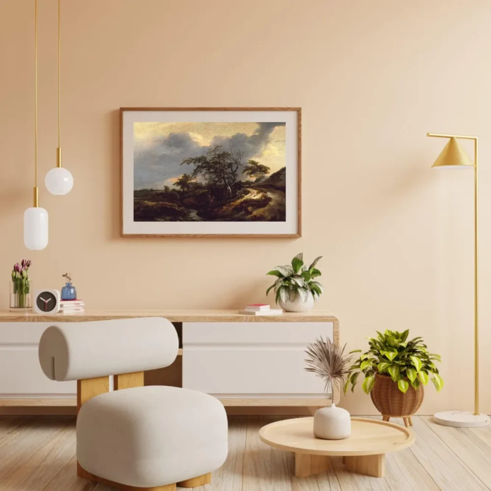 Pintar por números Paisaje con dunas – foto 3