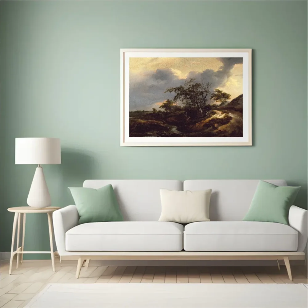 Pintar por números Paisaje con dunas – foto 4