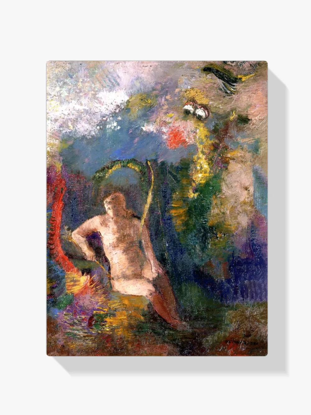 Pintar por números Paisaje con Eva