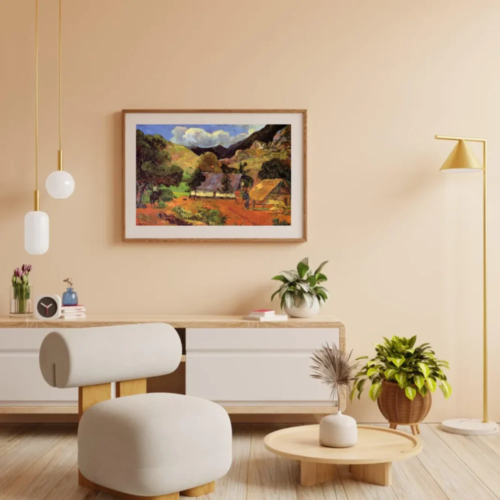 Pintar por números Paisaje con tres figuras – foto 3