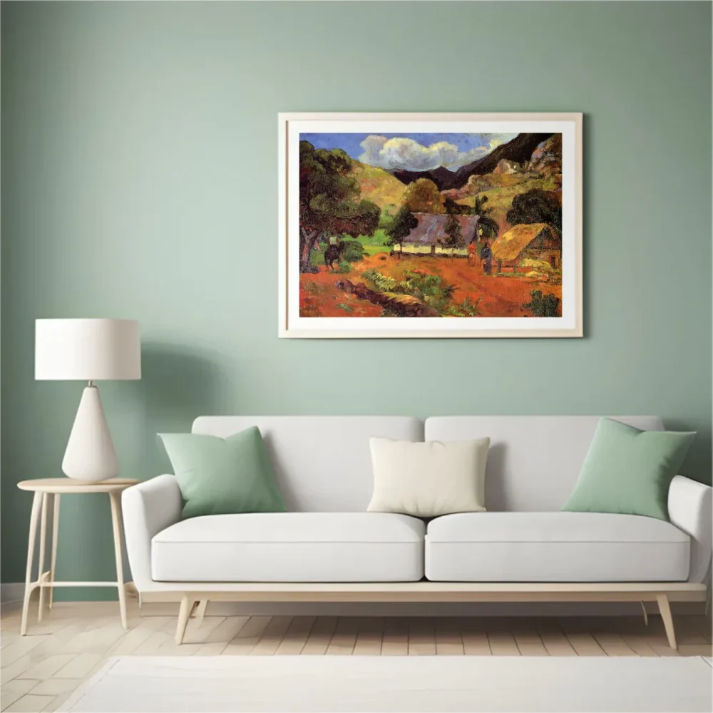 Pintar por números Paisaje con tres figuras – foto 4