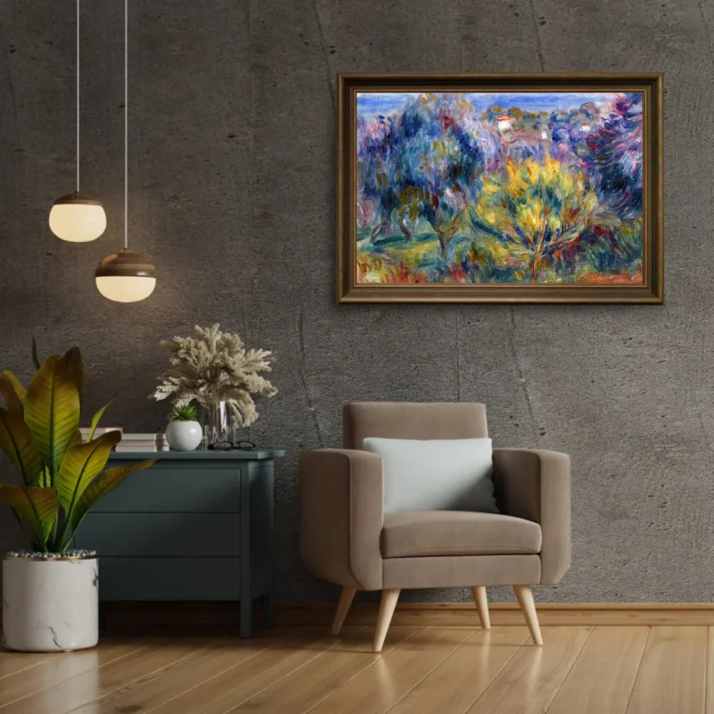 Pintar por números Paisaje con vistas al mar – foto 2