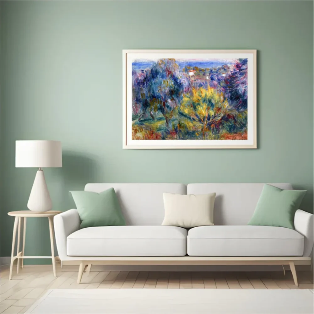 Pintar por números Paisaje con vistas al mar – foto 4