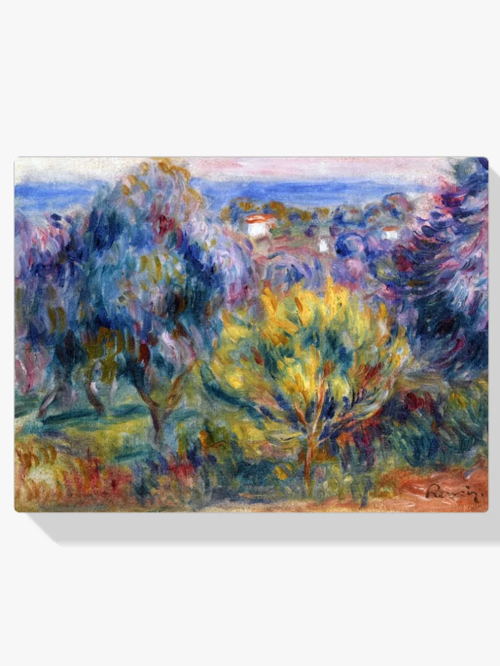 Pintar por números Paisaje con vistas al mar