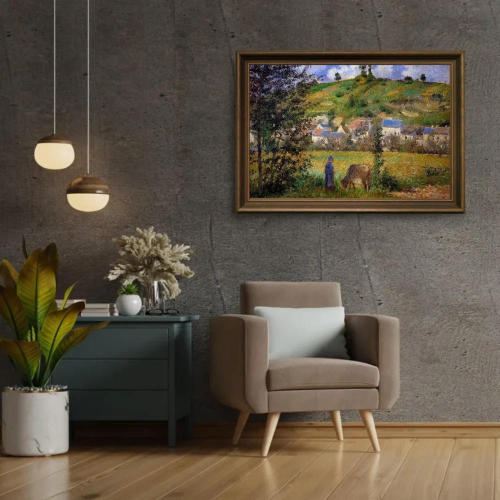 Pintar por números Paisaje de Chaponval – foto 2