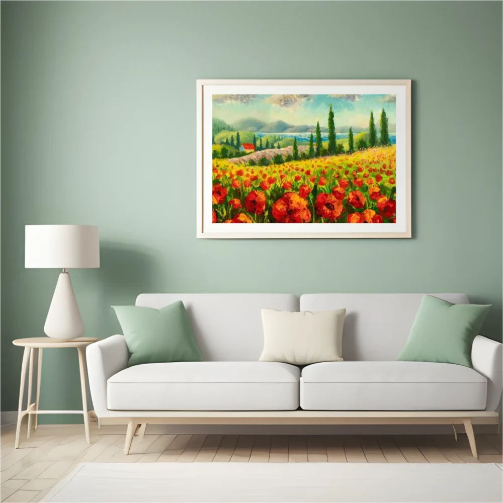 Pintar por números Paisaje de la Toscana – foto 5
