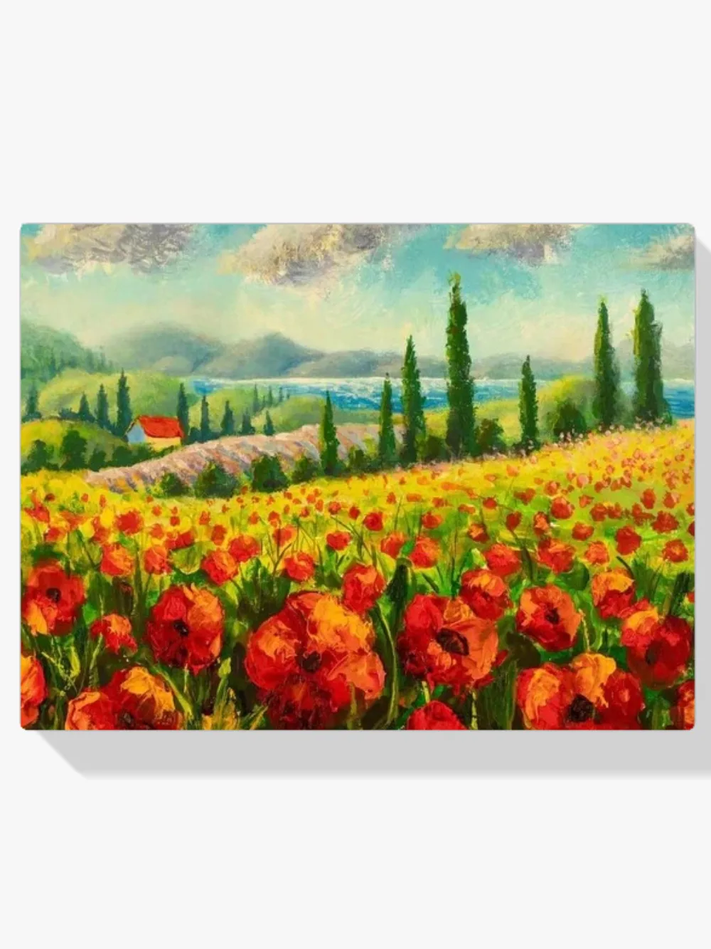 Pintar por números Paisaje de la Toscana