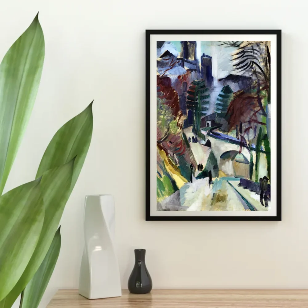 Pintar por números Paisaje de Laon – foto 4