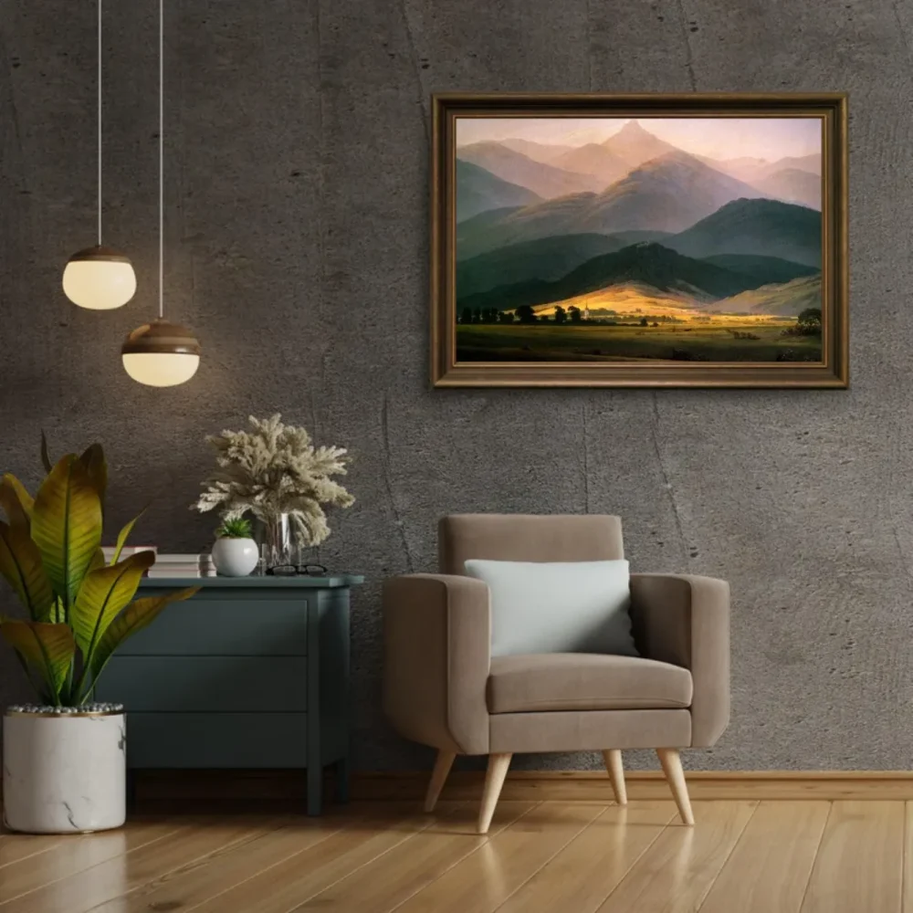 Pintar por números Paisaje de los Montes Gigantes – foto 2