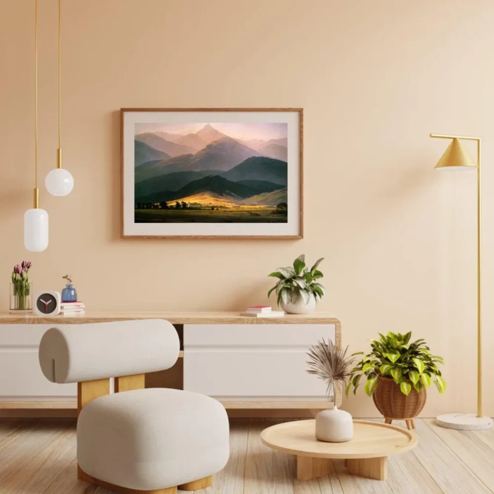 Pintar por números Paisaje de los Montes Gigantes – foto 3