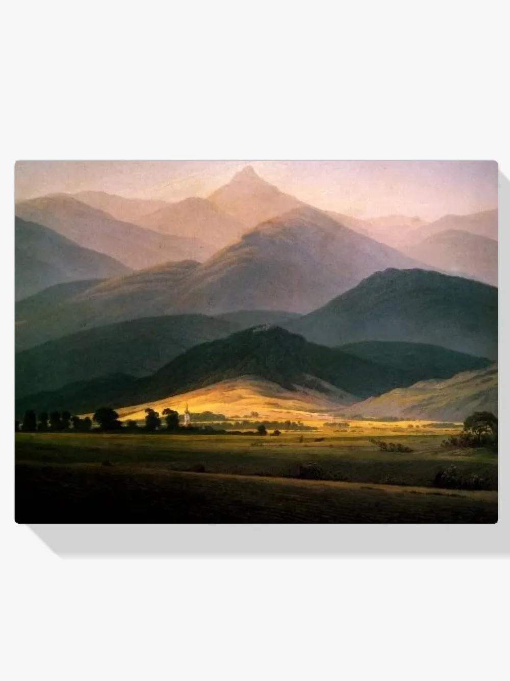 Pintar por números Paisaje de los Montes Gigantes