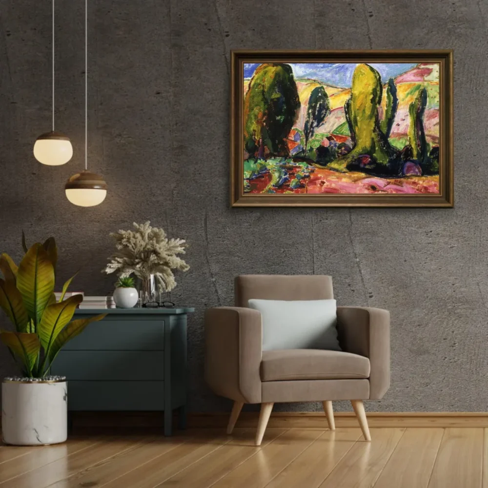 Pintar por números Paisaje de otoño – foto 2