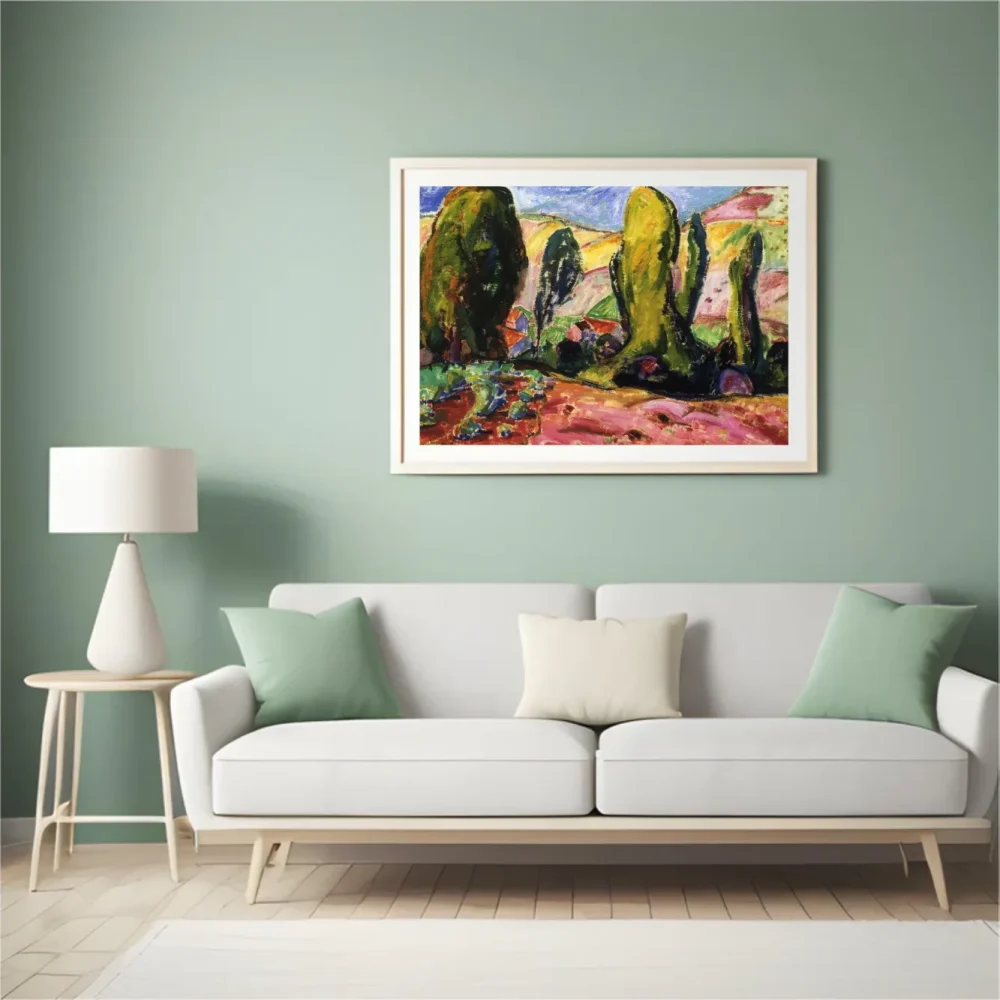 Pintar por números Paisaje de otoño – foto 4