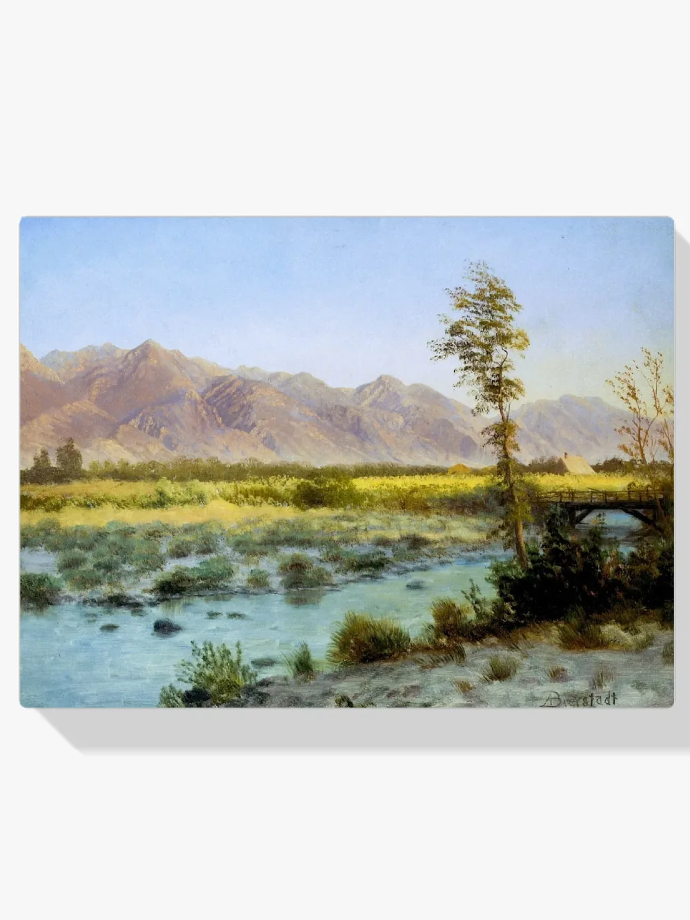 Pintar por números Paisaje del Oeste