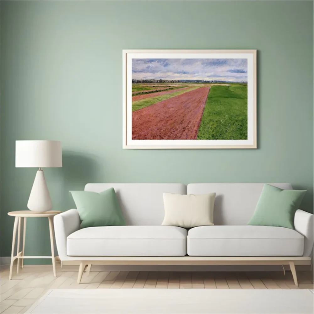 Pintar por números Paisaje, estudio en amarillo y rosa – foto 4