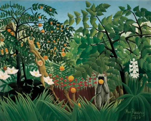 Pintar por números Paisaje exótico – foto 2