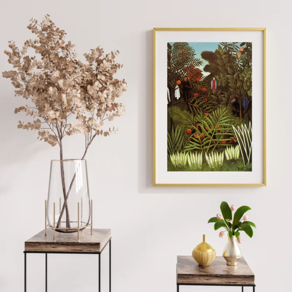Pintar por números Paisaje exótico - Henri Rousseau – foto 2