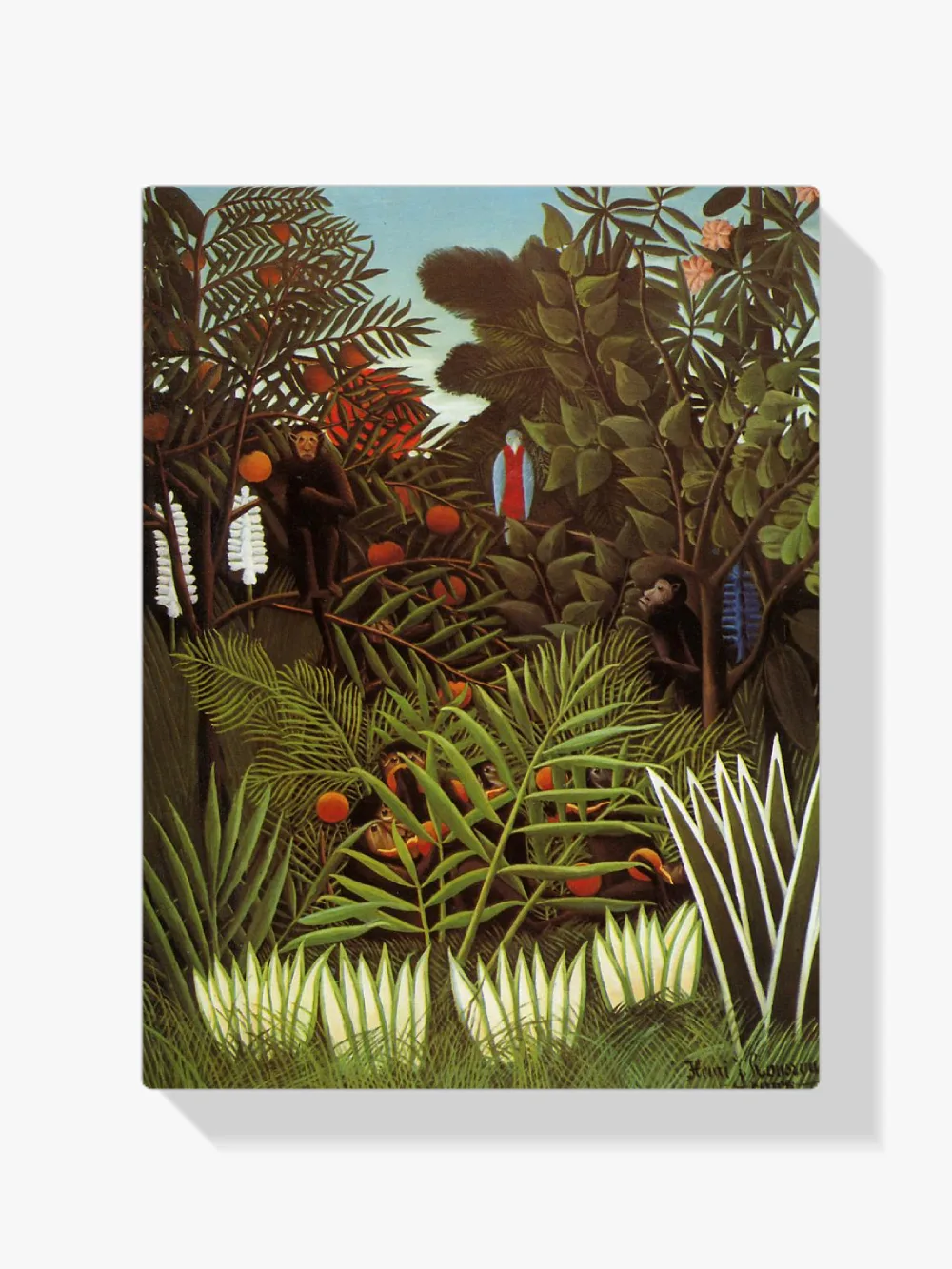 Pintar por números Paisaje exótico - Henri Rousseau