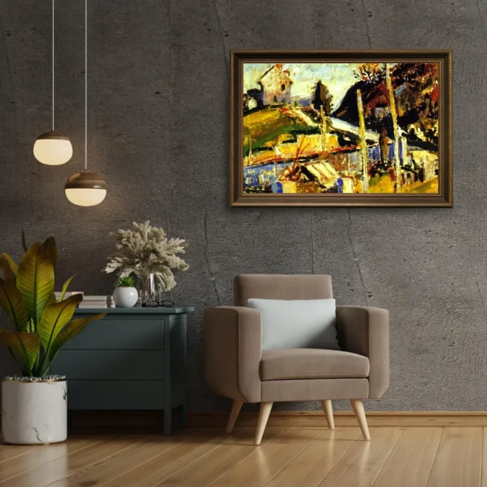 Pintar por números Paisaje fauvista - Alfred Henry Maurer 2 – foto 2
