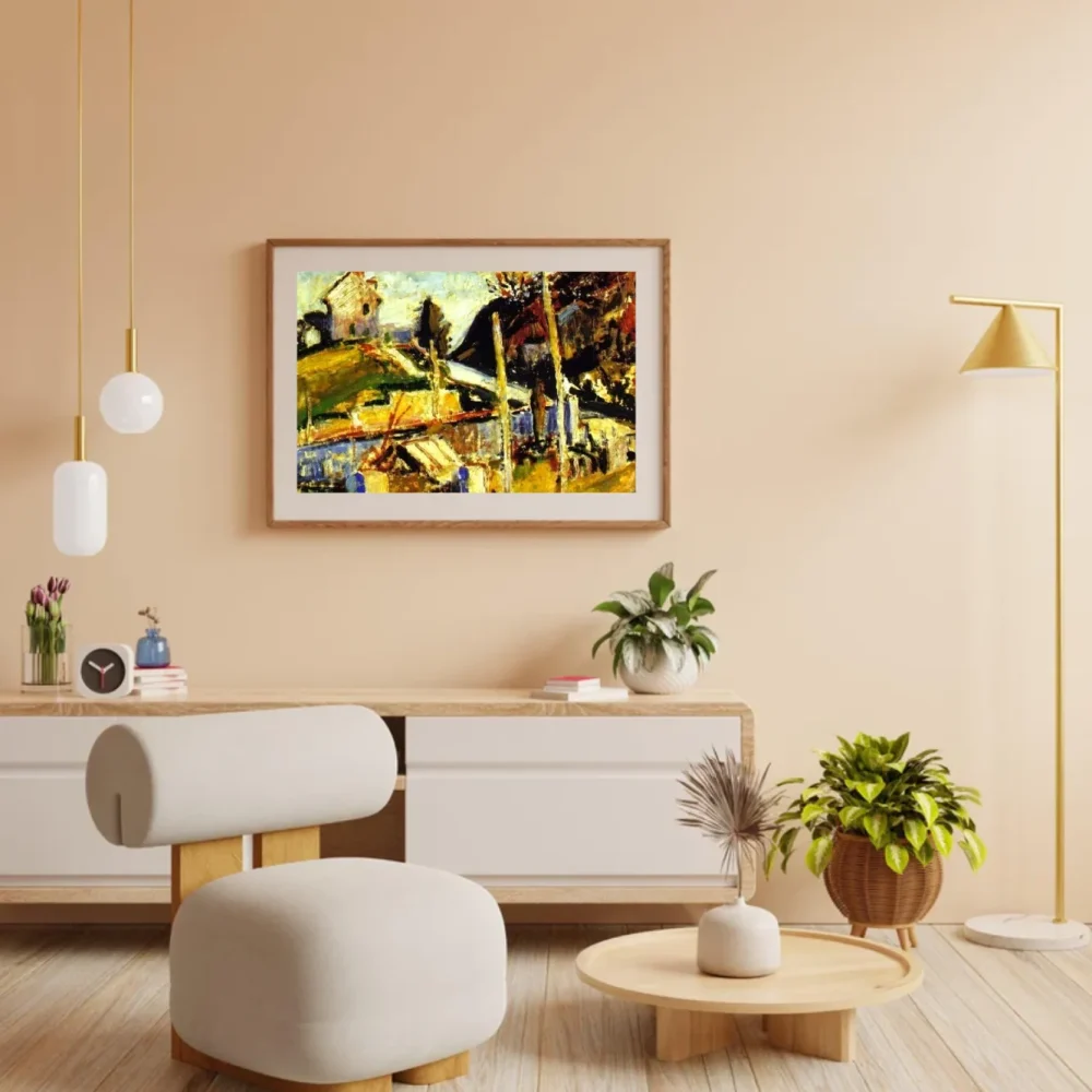 Pintar por números Paisaje fauvista - Alfred Henry Maurer 2 – foto 3
