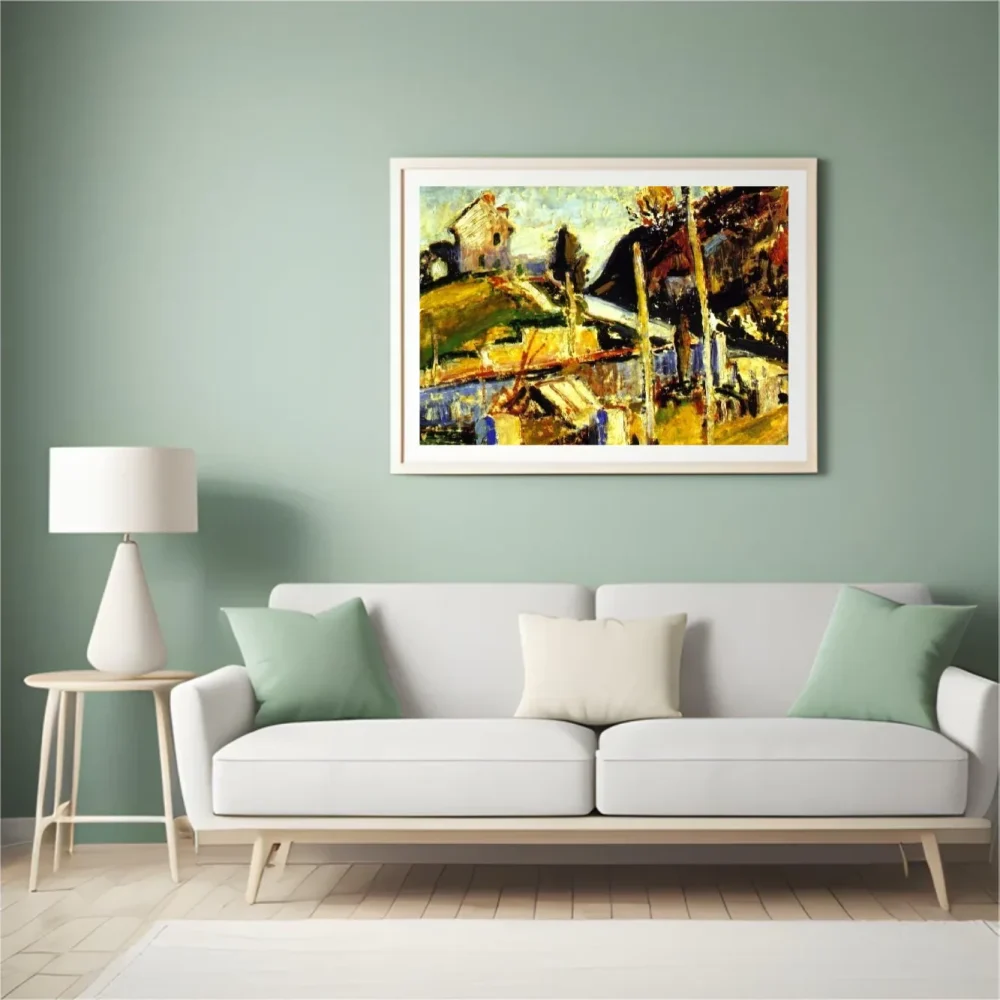 Pintar por números Paisaje fauvista - Alfred Henry Maurer 2 – foto 4