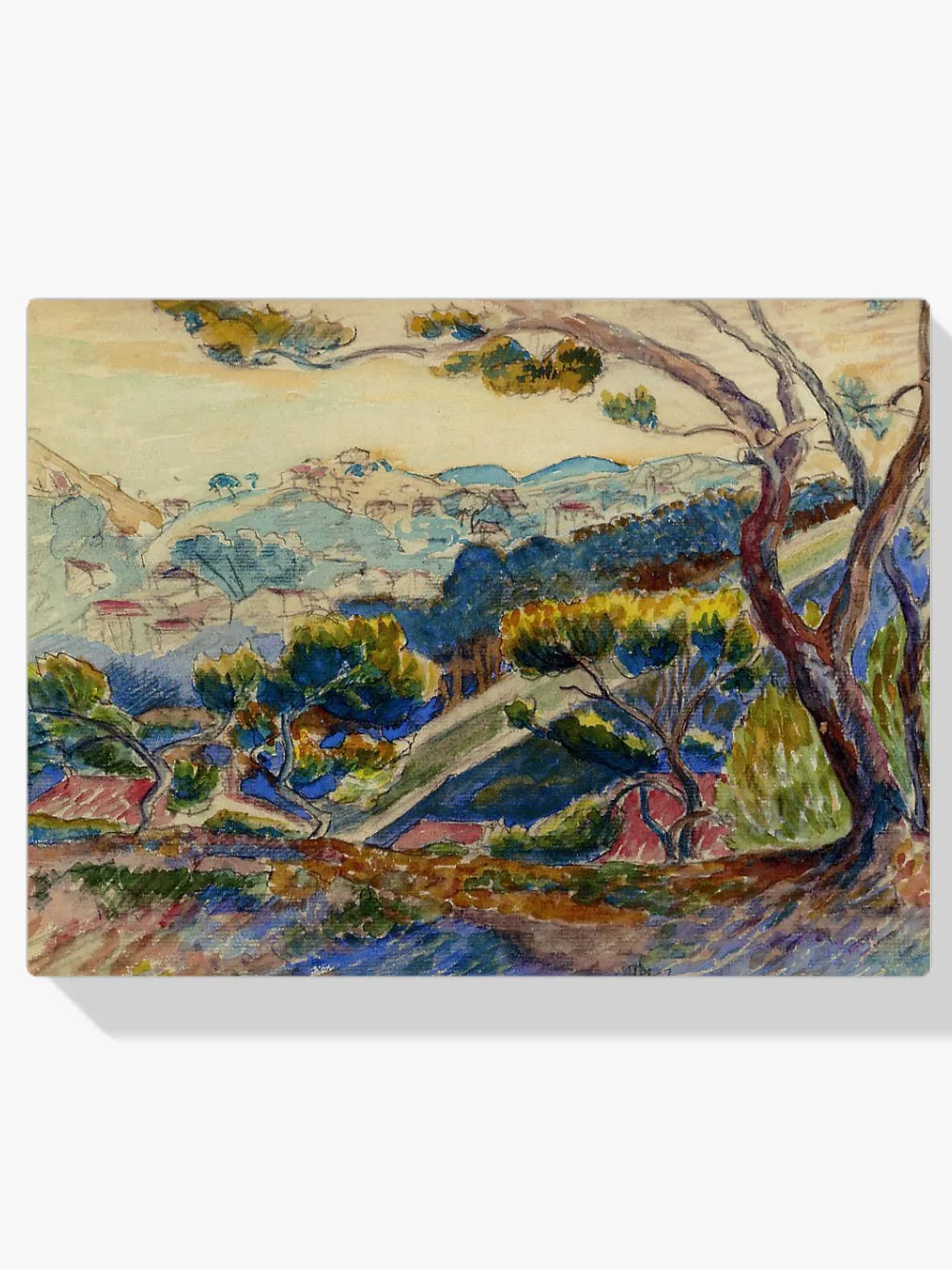 Pintar por números Paisaje - Henri-Edmond Cross