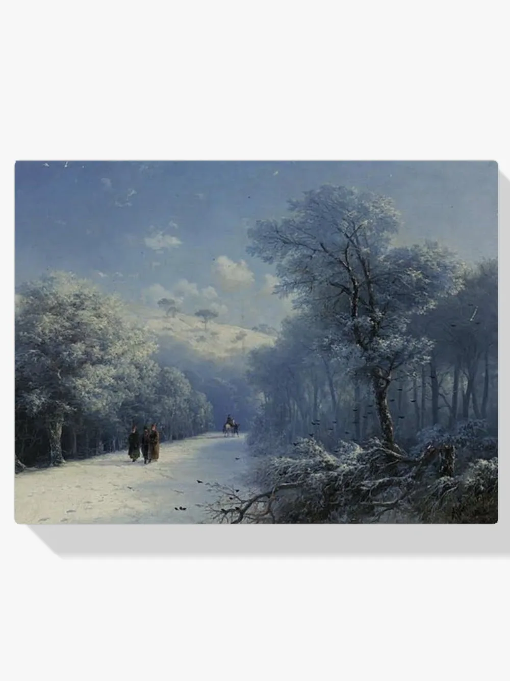 Pintar por números Paisaje invernal - Iván Aivazovski