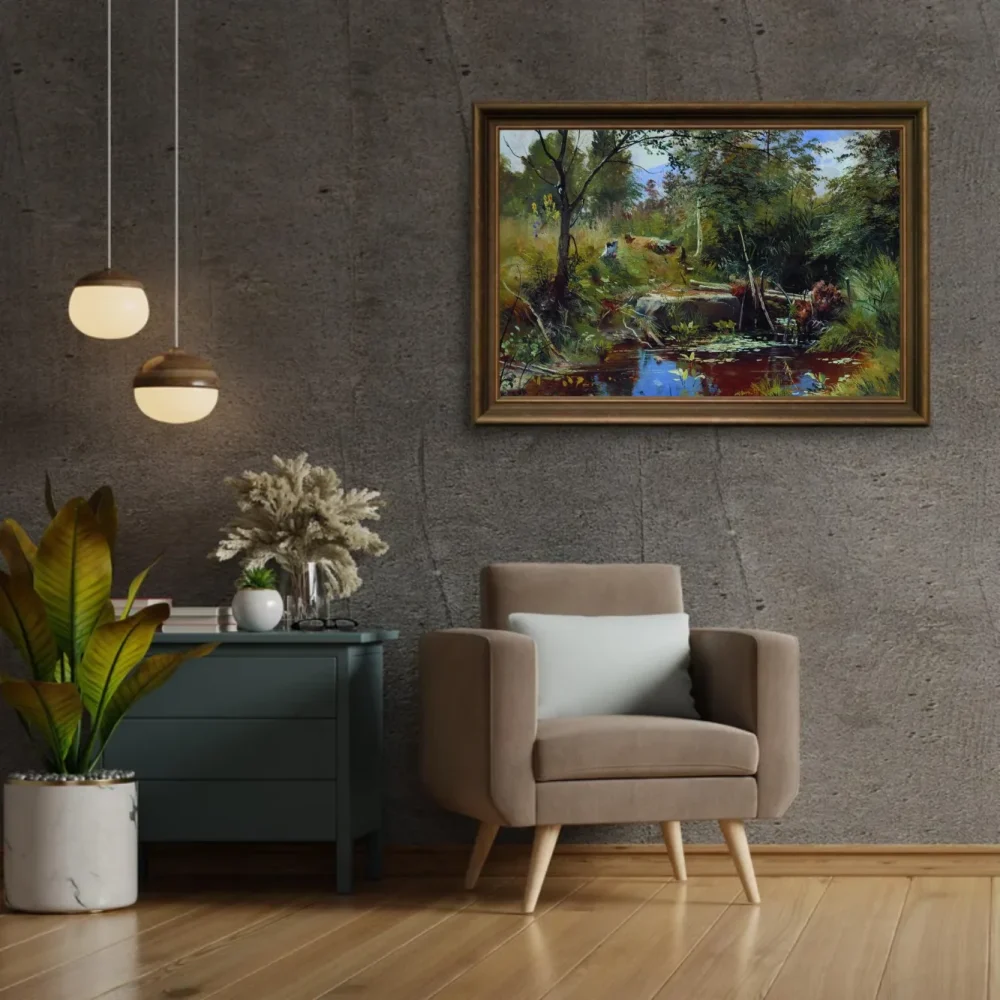 Pintar por números Paisaje - Ivan Sjisjkin – foto 2