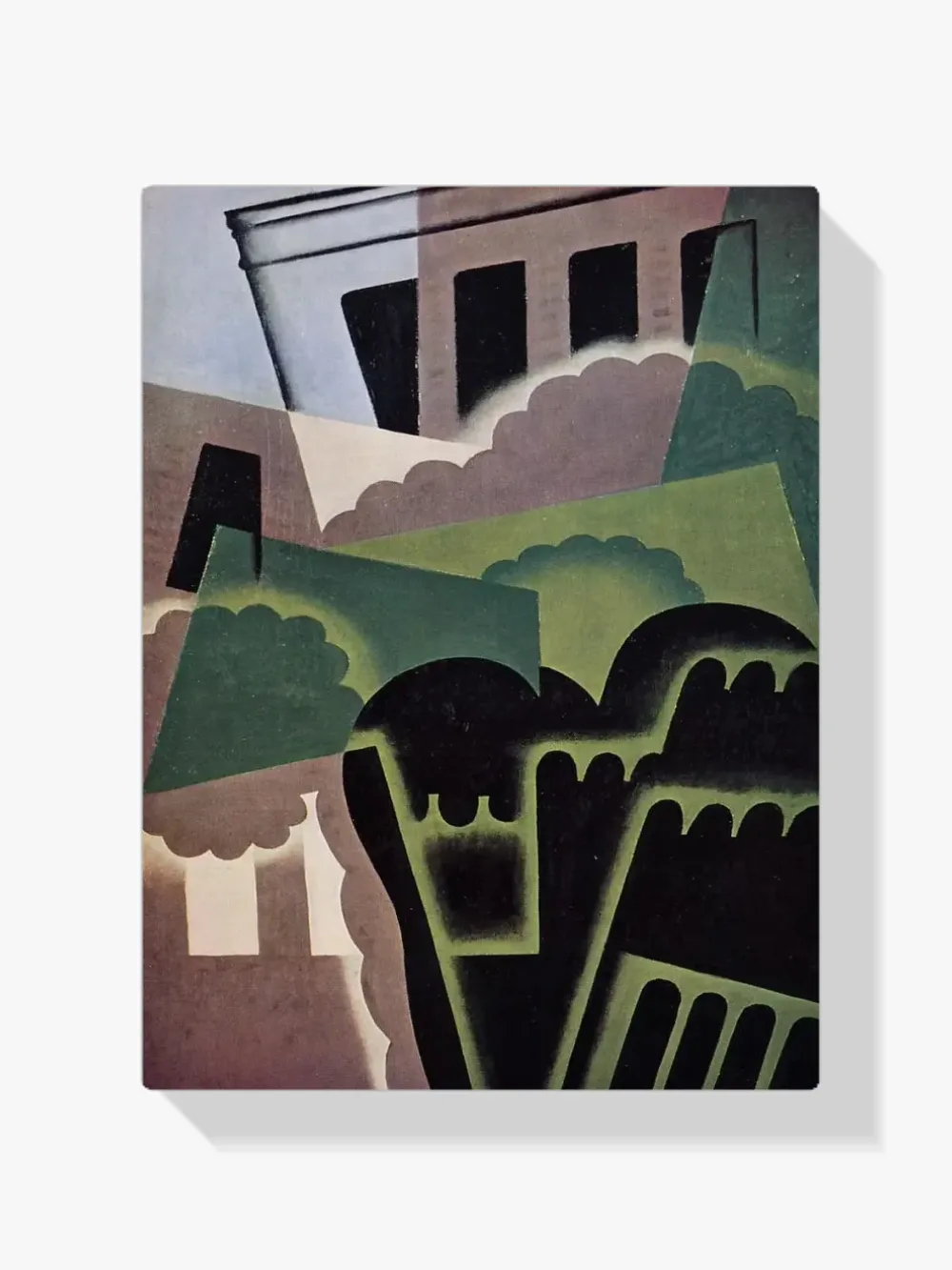 Pintar por números Paisaje - Juan Gris