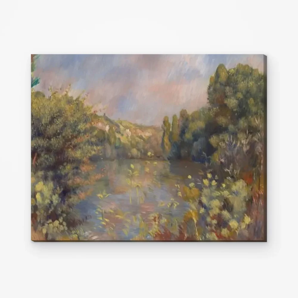 Pintar por Números - Paisaje junto al lago