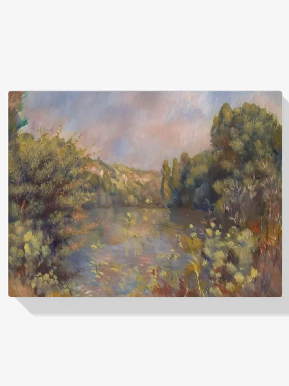 Pintar por números Paisaje junto al lago