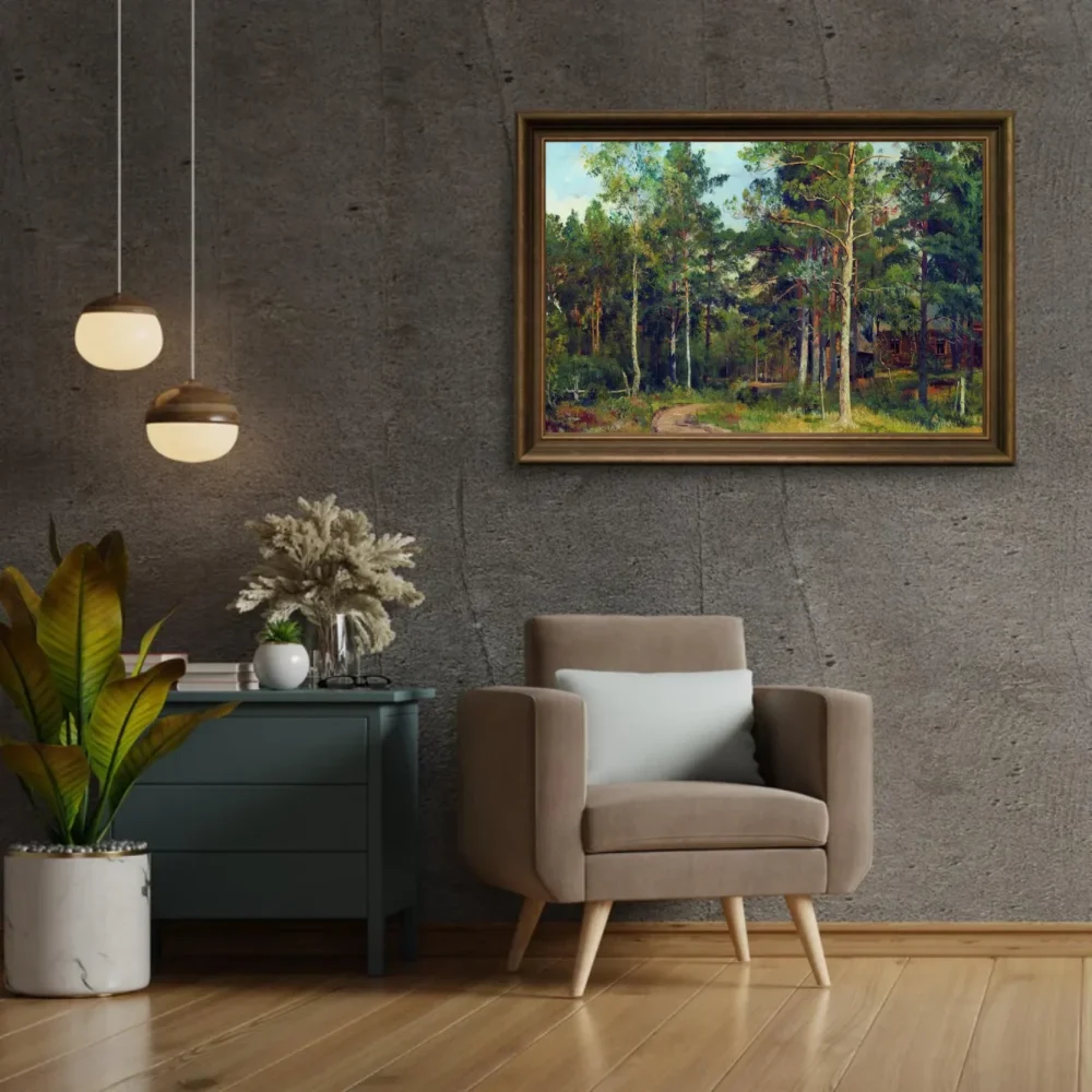 Pintar por números Paisaje otoñal - Iván Shishkin – foto 2