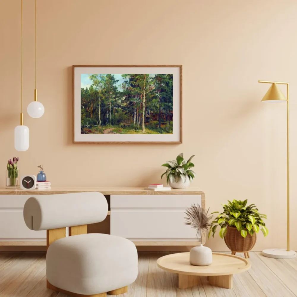 Pintar por números Paisaje otoñal - Iván Shishkin – foto 3
