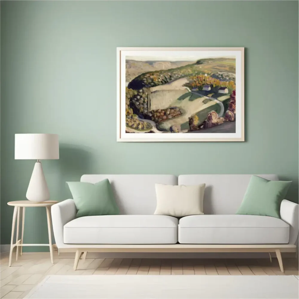 Pintar por números Paisaje rural – foto 4