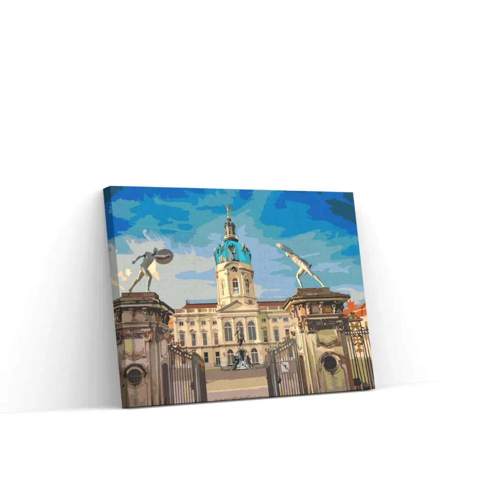 Pintar por números Palacio de Charlottenburg