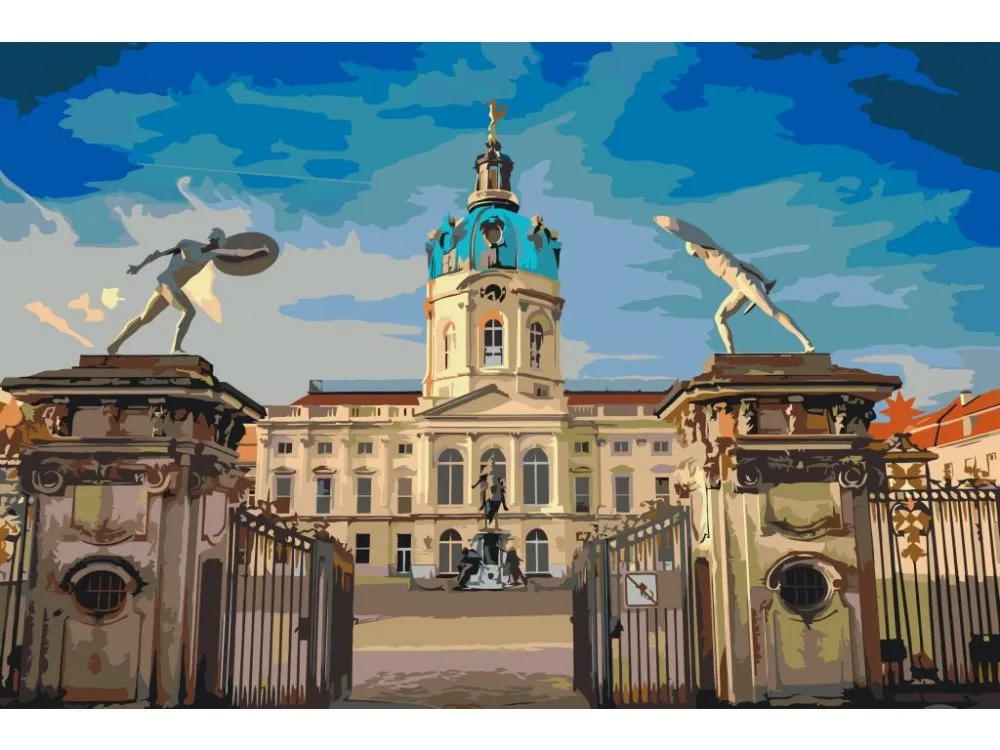 Pintar por números Palacio de Charlottenburg – foto 2