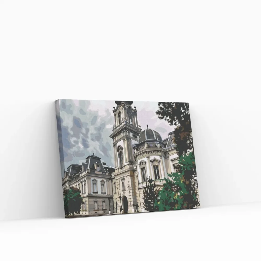 Pintar por números Palacio de Keszthely