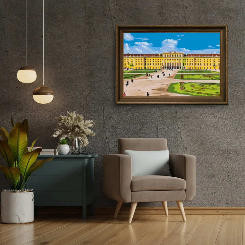 Pintar por números Palacio de Schönbrunn – foto 3