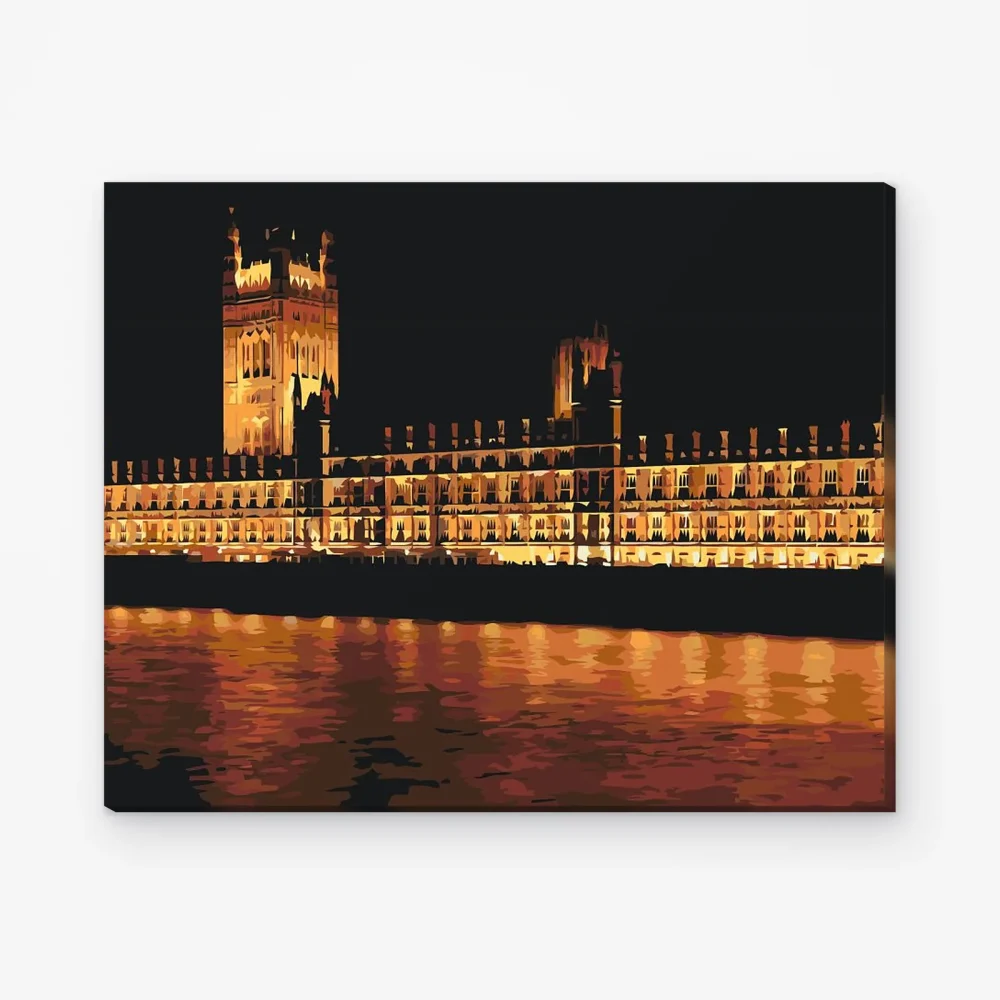 Pintar por Números - Palacio de Westminster