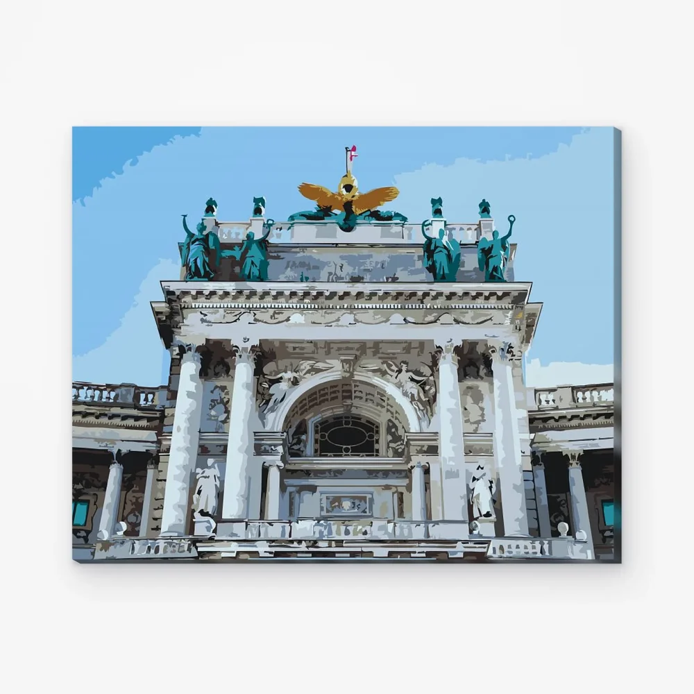 Pintar por Números - Palacio Hofburg, Viena