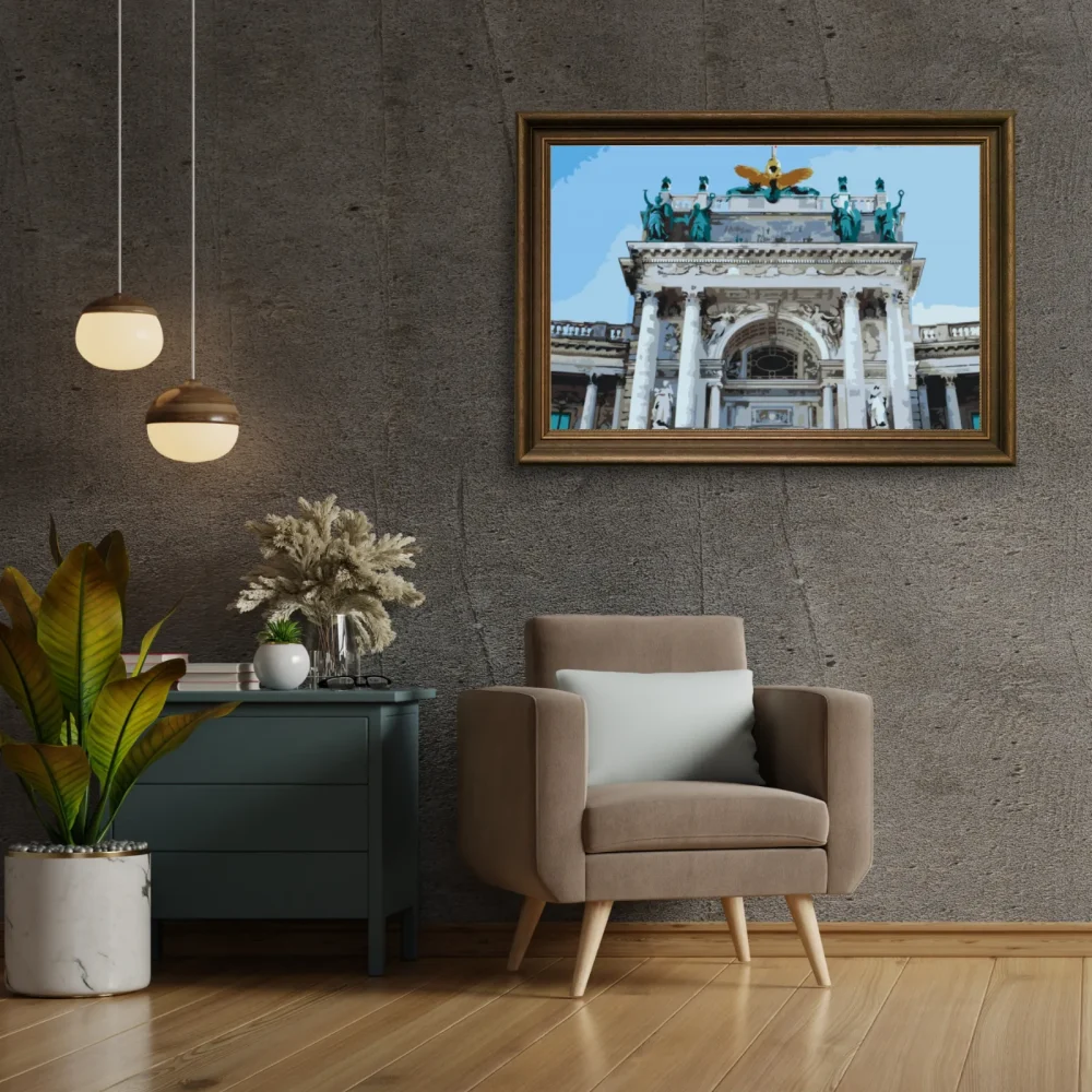 Pintar por números Palacio Hofburg, Viena – foto 3