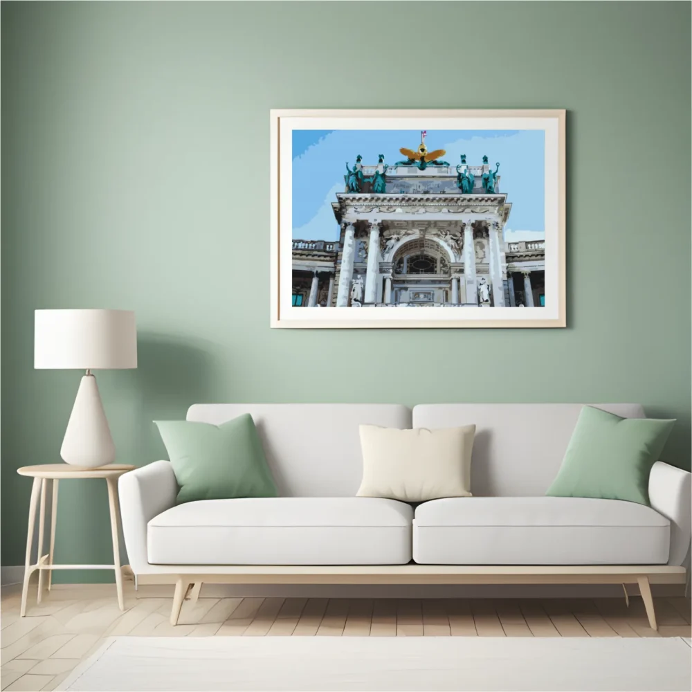 Pintar por números Palacio Hofburg, Viena – foto 5