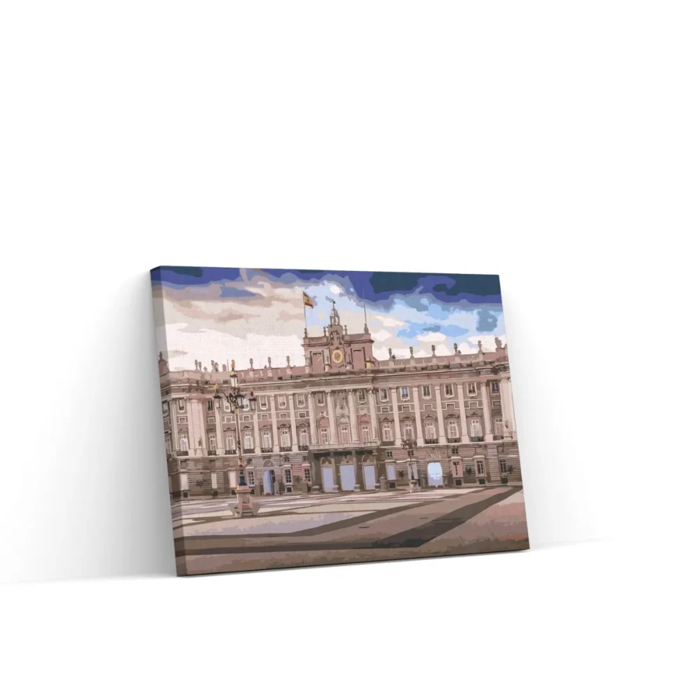 Pintar por números Palacio Real de Madrid
