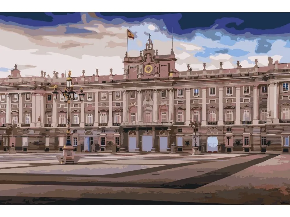 Pintar por números Palacio Real de Madrid – foto 2