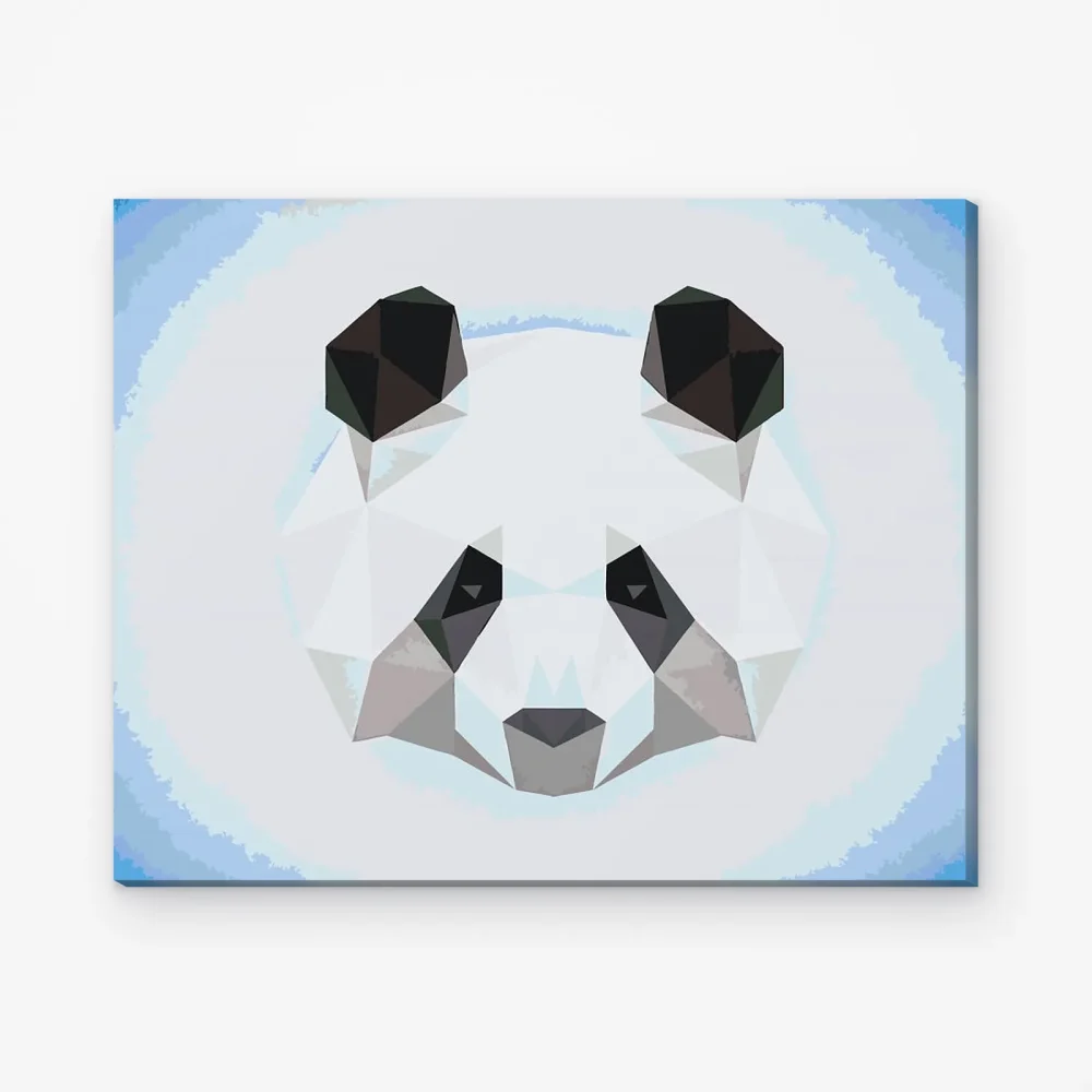 Pintar por Números - Panda gráfico