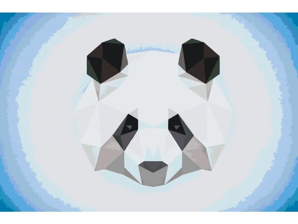 Pintar por números Panda gráfico – foto 2