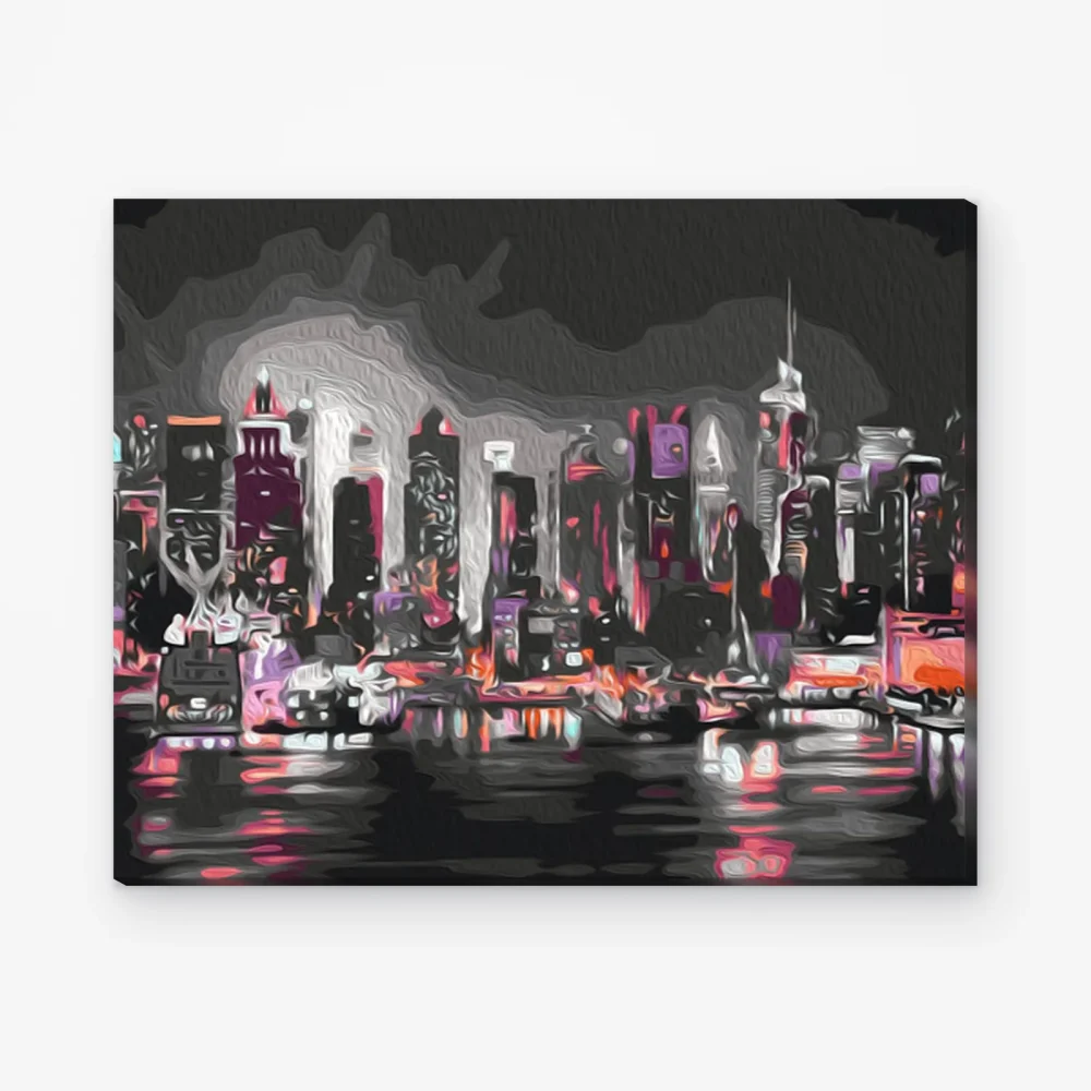 Pintar por Números - Panorama nocturno